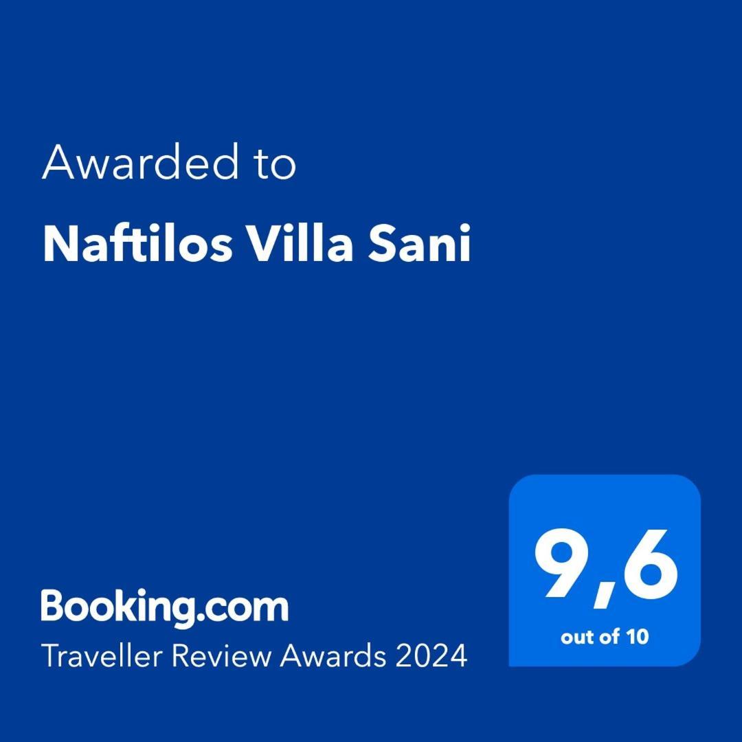 Naftilos Villa Sani With Private Pool Exteriér fotografie