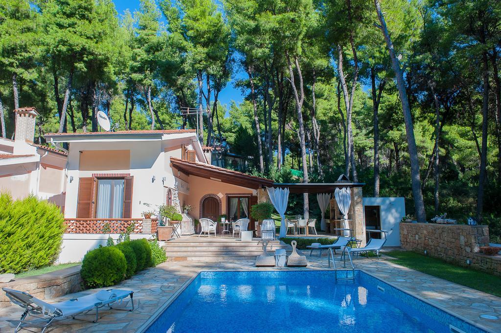 Naftilos Villa Sani With Private Pool Exteriér fotografie